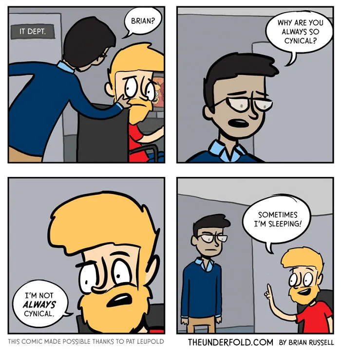 Being Cynical