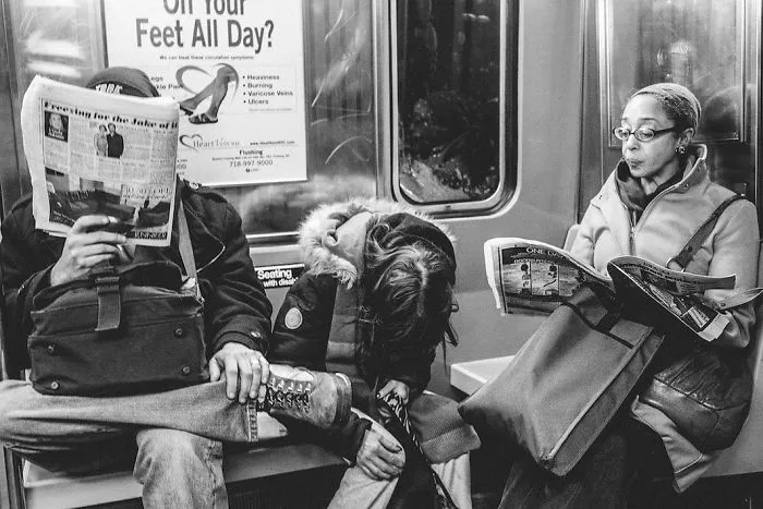 The Faces Of The New York Subway In Fantastic Black And White Images