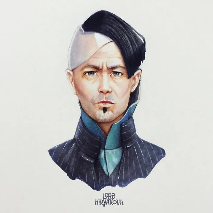 Russian Artist Continues Drawing Celebrities As Adorable Cartoon Characters