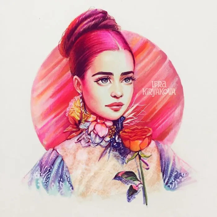 Russian Artist Continues Drawing Celebrities As Adorable Cartoon Characters
