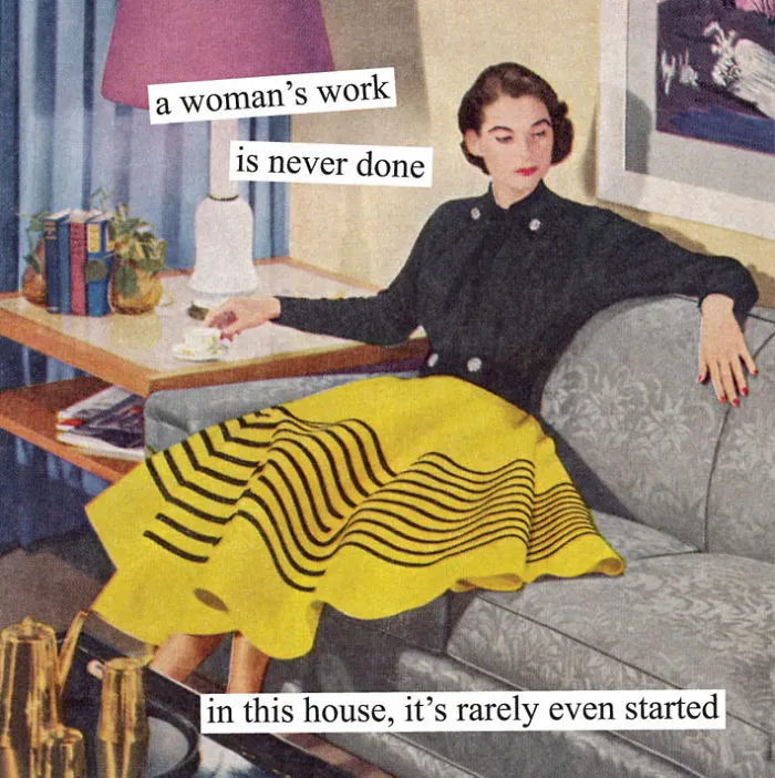 102 Hilariously Sarcastic Retro Pics That Only Women Will Truly Understand