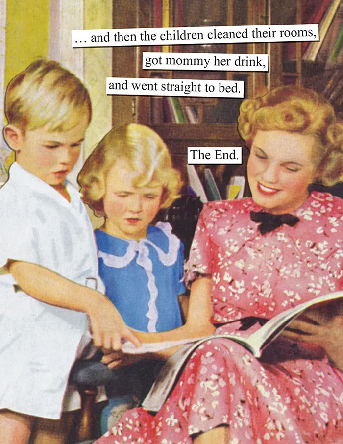 102 Hilariously Sarcastic Retro Pics That Only Women Will Truly Understand