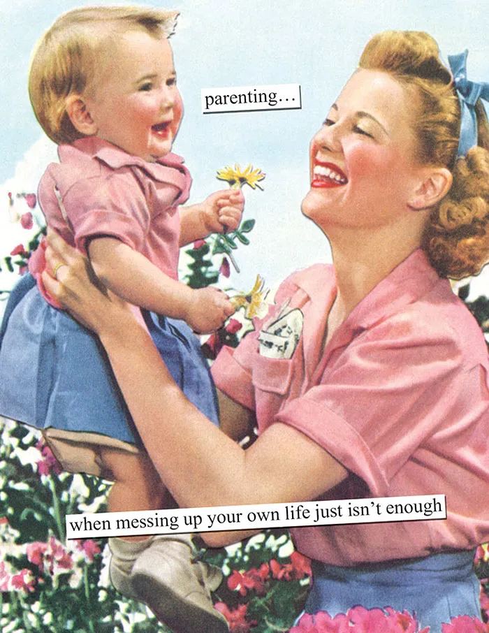 102 Hilariously Sarcastic Retro Pics That Only Women Will Truly Understand