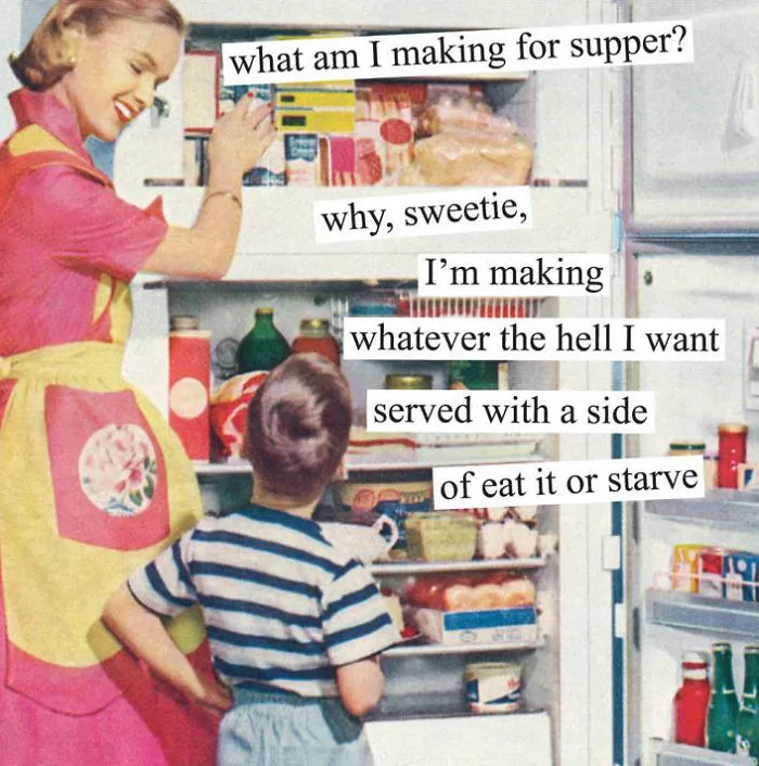 102 Hilariously Sarcastic Retro Pics That Only Women Will Truly Understand