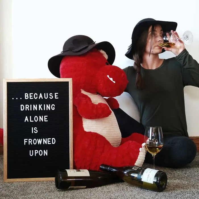 I Would Say This Is The Perfect Drinking Partner