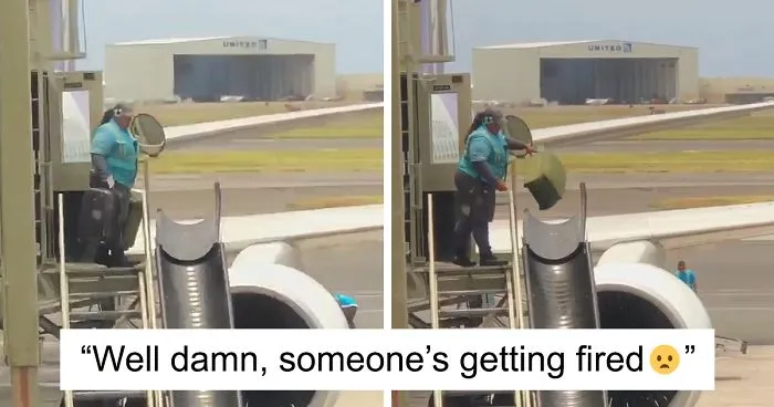 Airline Passenger Films How Terribly They Handle Luggage, And It Escalates Quickly