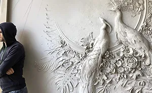 Russian Artist Uses Ancient Technique To Turn Walls Into Art, And The Result Is Gorgeous