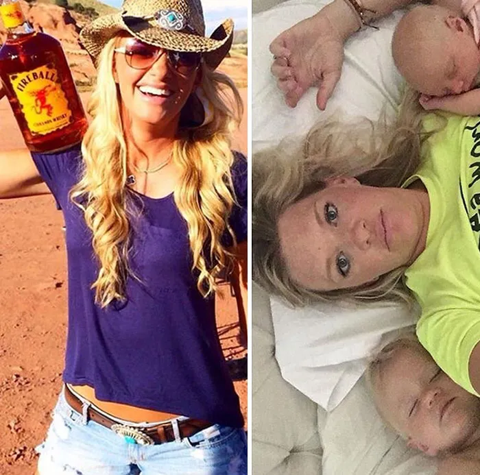 Got Toddlered: Parents Share Photos Of Them Before And After Having Kids, And The Difference Is Hilarious