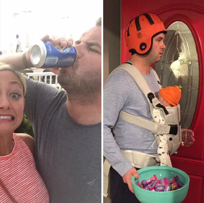Got Toddlered: Parents Share Photos Of Them Before And After Having Kids, And The Difference Is Hilarious