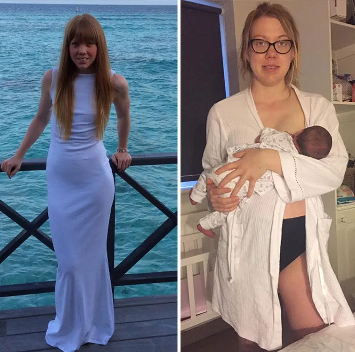 Got Toddlered: Parents Share Photos Of Them Before And After Having Kids, And The Difference Is Hilarious