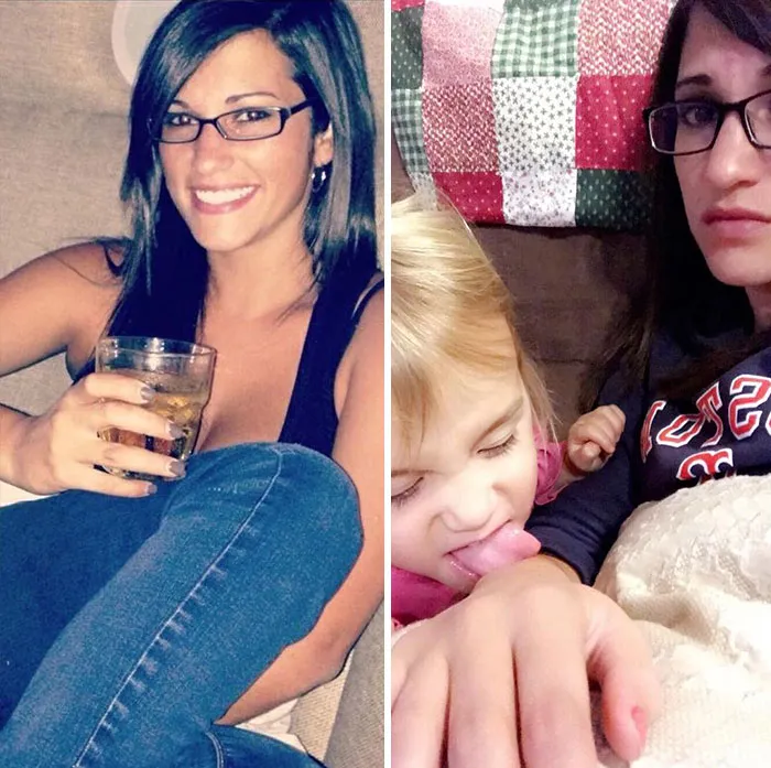 Got Toddlered: Parents Share Photos Of Them Before And After Having Kids, And The Difference Is Hilarious