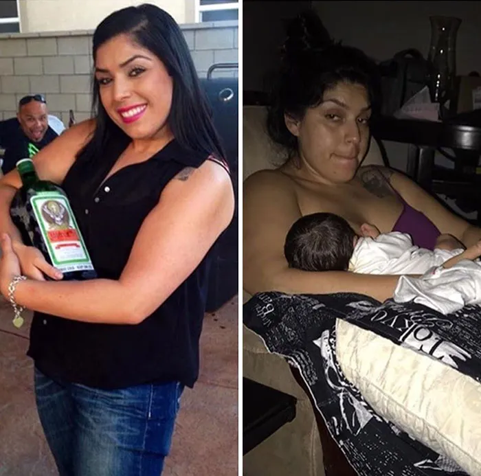 Got Toddlered: Parents Share Photos Of Them Before And After Having Kids, And The Difference Is Hilarious
