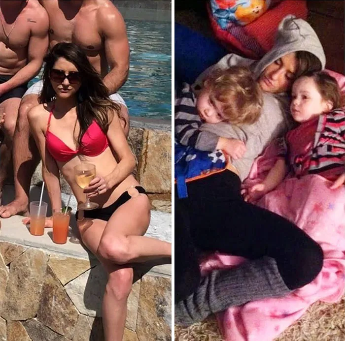 Got Toddlered: Parents Share Photos Of Them Before And After Having Kids, And The Difference Is Hilarious
