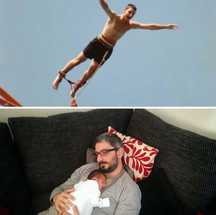 Got Toddlered: Parents Share Photos Of Them Before And After Having Kids, And The Difference Is Hilarious