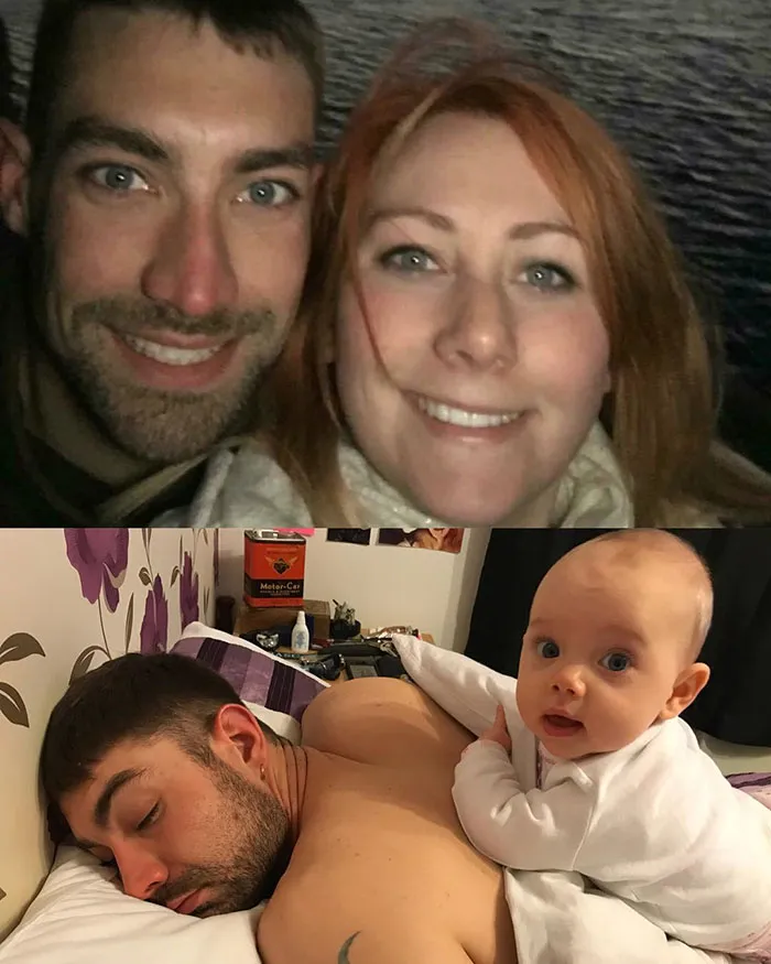 Got Toddlered: Parents Share Photos Of Them Before And After Having Kids, And The Difference Is Hilarious