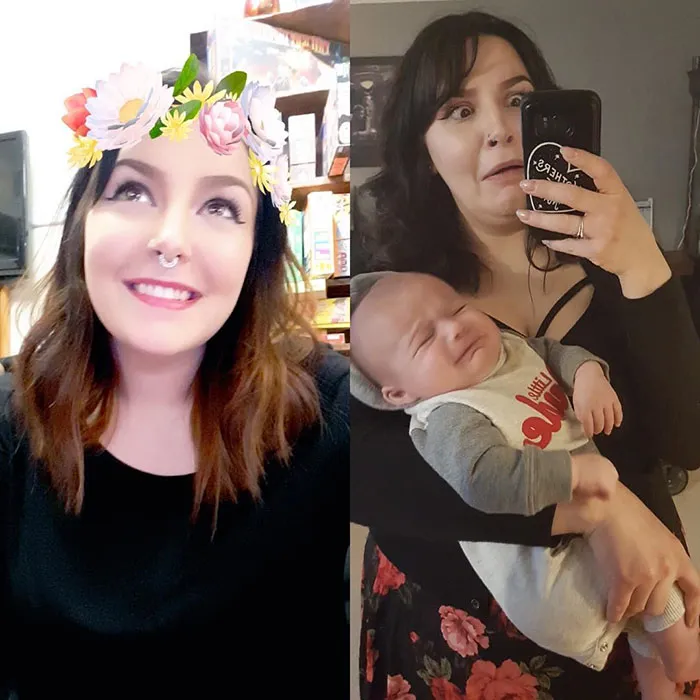 Got Toddlered: Parents Share Photos Of Them Before And After Having Kids, And The Difference Is Hilarious