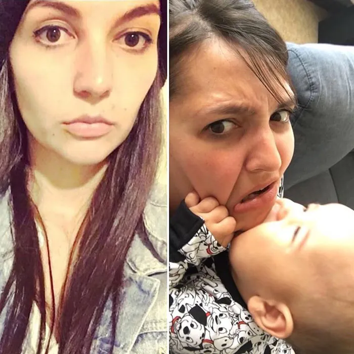 Got Toddlered: Parents Share Photos Of Them Before And After Having Kids, And The Difference Is Hilarious
