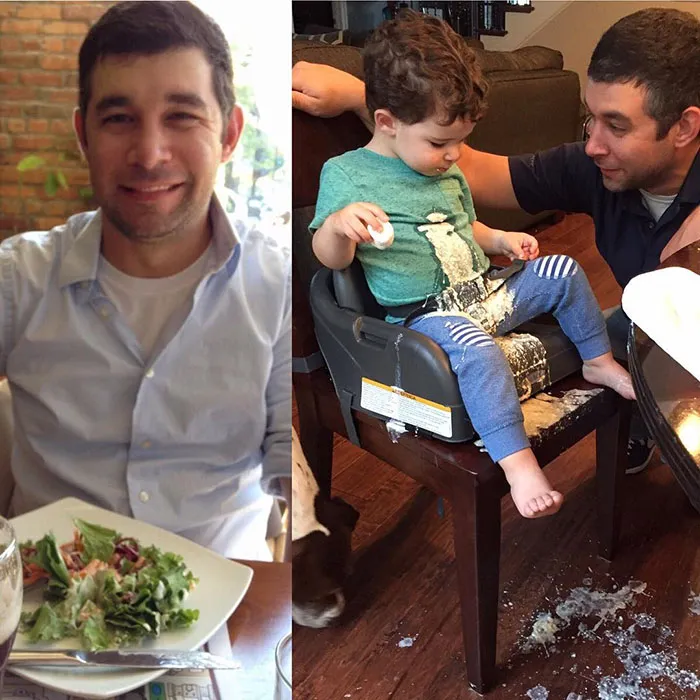 Got Toddlered: Parents Share Photos Of Them Before And After Having Kids, And The Difference Is Hilarious