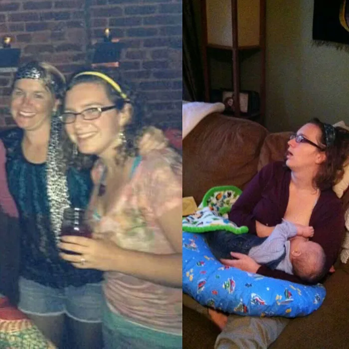 Got Toddlered: Parents Share Photos Of Them Before And After Having Kids, And The Difference Is Hilarious