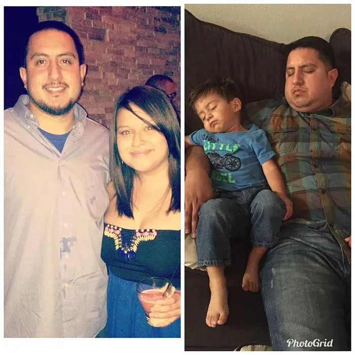 Got Toddlered: Parents Share Photos Of Them Before And After Having Kids, And The Difference Is Hilarious