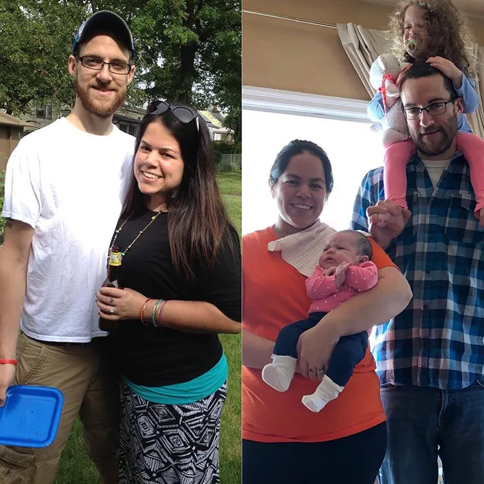 Got Toddlered: Parents Share Photos Of Them Before And After Having Kids, And The Difference Is Hilarious