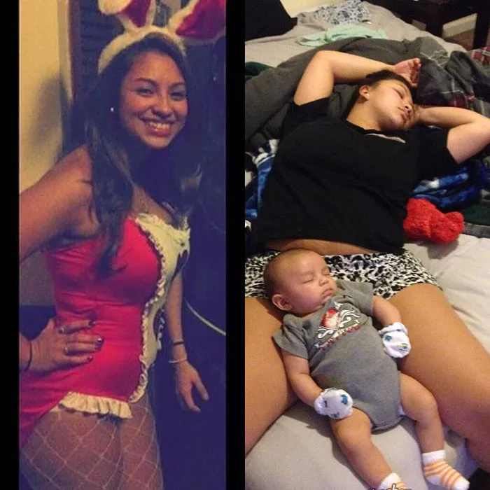 Got Toddlered: Parents Share Photos Of Them Before And After Having Kids, And The Difference Is Hilarious