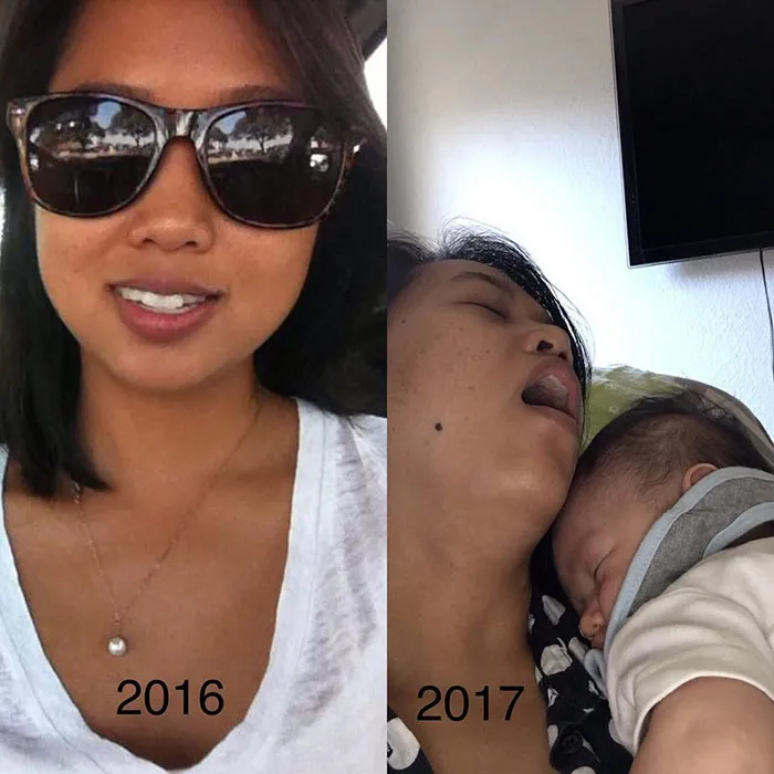 Got Toddlered: Parents Share Photos Of Them Before And After Having Kids, And The Difference Is Hilarious