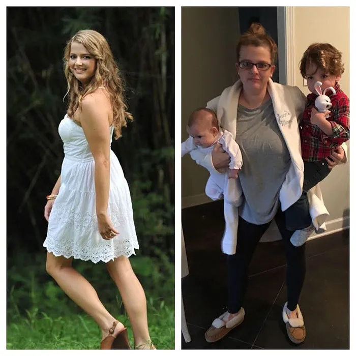Got Toddlered: Parents Share Photos Of Them Before And After Having Kids, And The Difference Is Hilarious