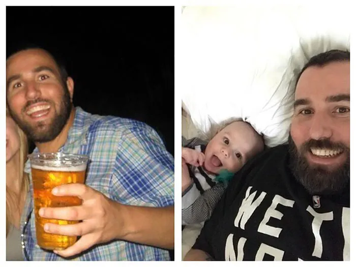 Got Toddlered: Parents Share Photos Of Them Before And After Having Kids, And The Difference Is Hilarious