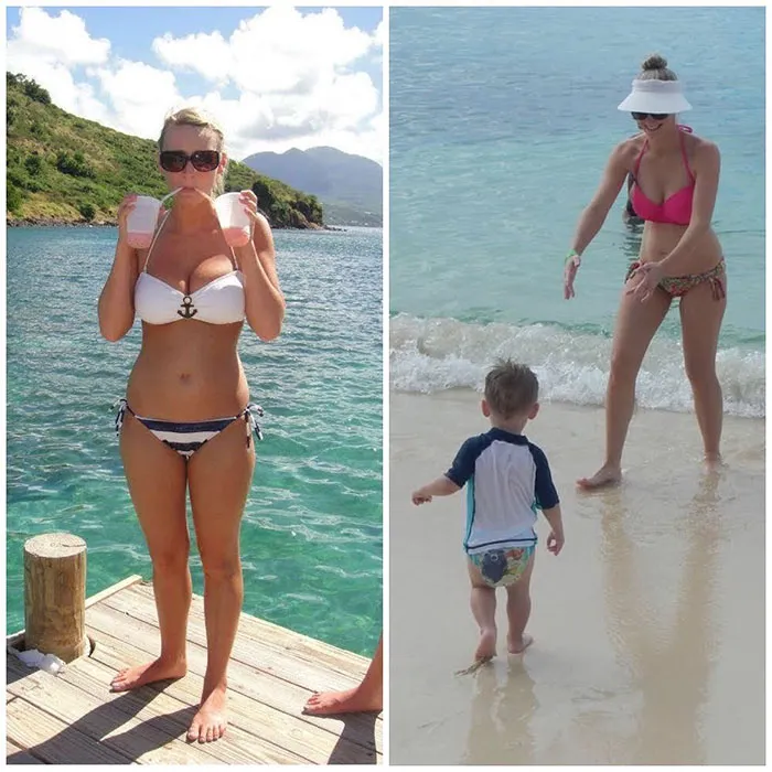 Got Toddlered: Parents Share Photos Of Them Before And After Having Kids, And The Difference Is Hilarious