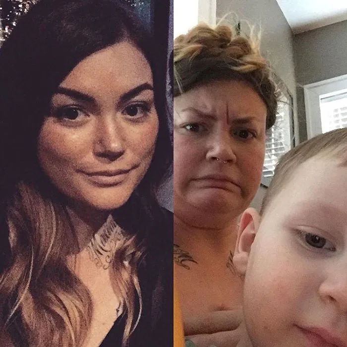 Got Toddlered: Parents Share Photos Of Them Before And After Having Kids, And The Difference Is Hilarious