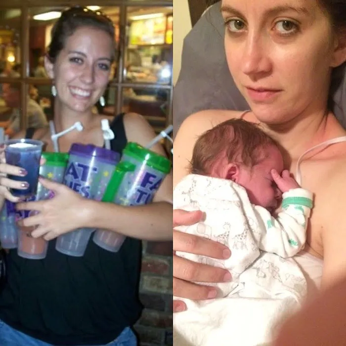 Got Toddlered: Parents Share Photos Of Them Before And After Having Kids, And The Difference Is Hilarious