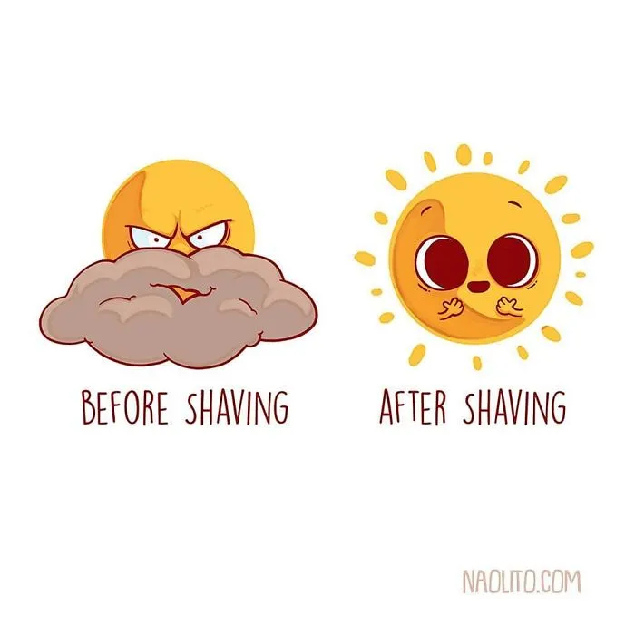 21 Hilariously Relatable Before & After Illustrations By Spanish Artist Nacho Diaz
