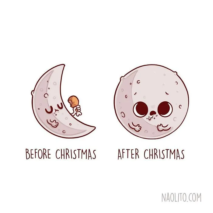 21 Hilariously Relatable Before & After Illustrations By Spanish Artist Nacho Diaz