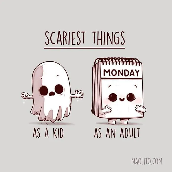 21 Hilariously Relatable Before & After Illustrations By Spanish Artist Nacho Diaz