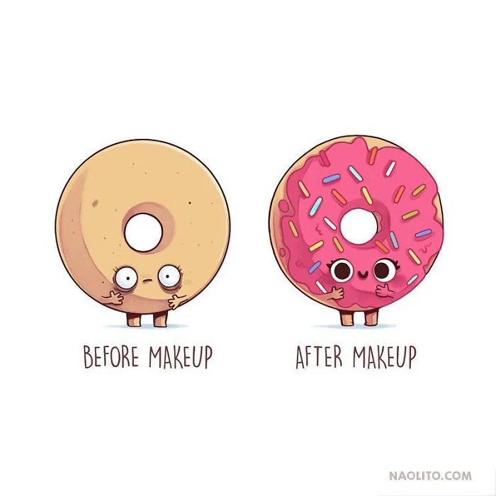 21 Hilariously Relatable Before & After Illustrations By Spanish Artist Nacho Diaz