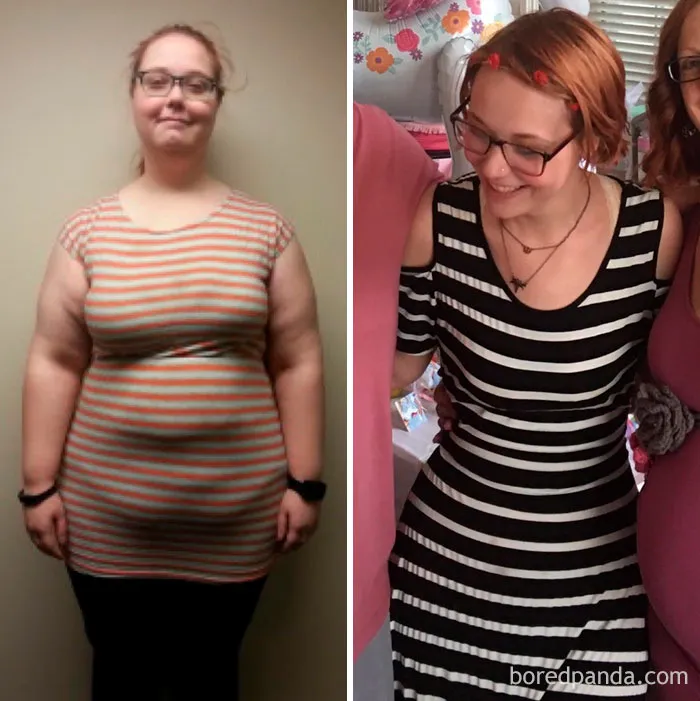 300 To 150 Lbs. Hello Waistline