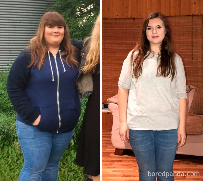 Lost 85 Lbs In 8 Months. Same Jeans Lol