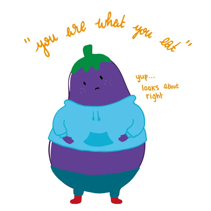 You Are What You Eat. I Had A Week Of Just Eating Eggplant (Aubergine)