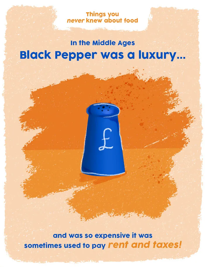 Black Pepper Was A Luxury In The Middle Ages!