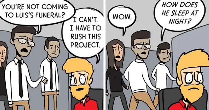 37 Comics That I Created To Show What It's Like To Work In An Office As An IT Guy