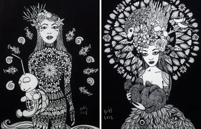 I Depict The Many Faces Of Mother Nature In These Artworks