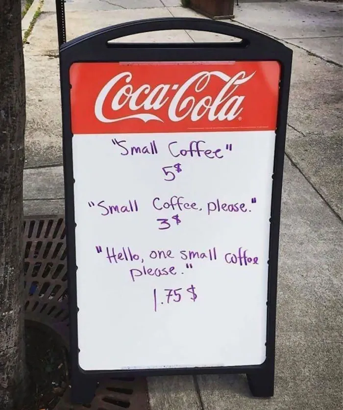 Owner Tired Of Rude Customers Puts Up Genius Bar Sign To Teach Them A Lesson