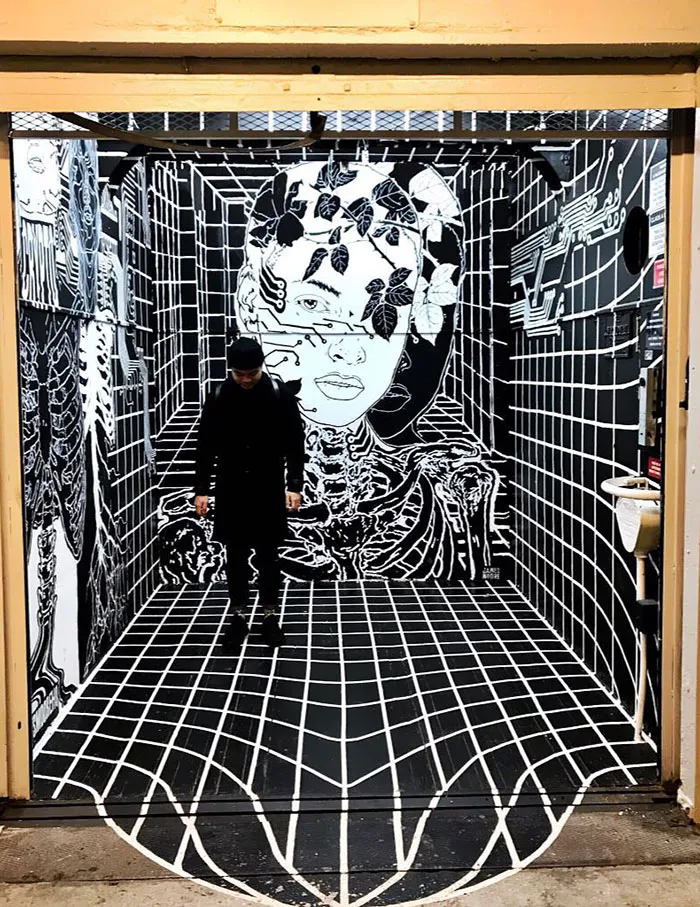 Up We Go. Industry City Elevator Art