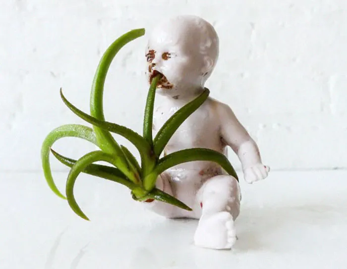 145 People Who Turned Old Dolls Into Planters And Scared The Hell Out Of Their Neighbors