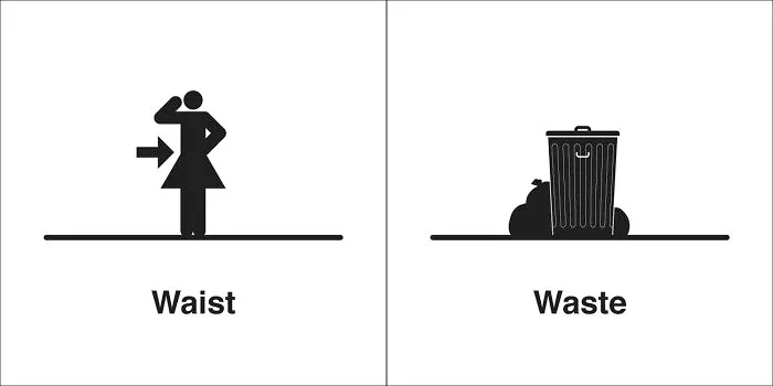 40 Clever Illustrations Of 'Same' Words That You Probably Confuse Way Too Often