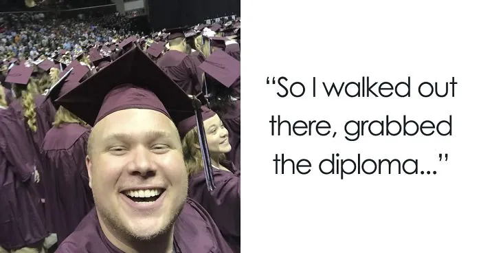 This Guy Proved That You Can Go To The Graduation Ceremony Without Even Attending College