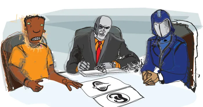 Ten Illustrations Of Superheroes And Villains Living Life Like The Rest Of Us