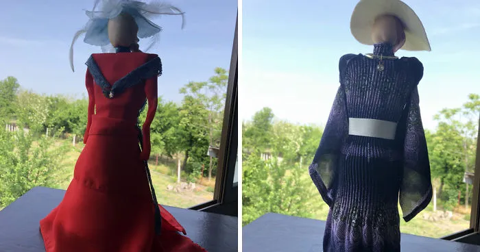 My Mother Makes Fashion Models From Beer Bottles, Here's What She Made So Far