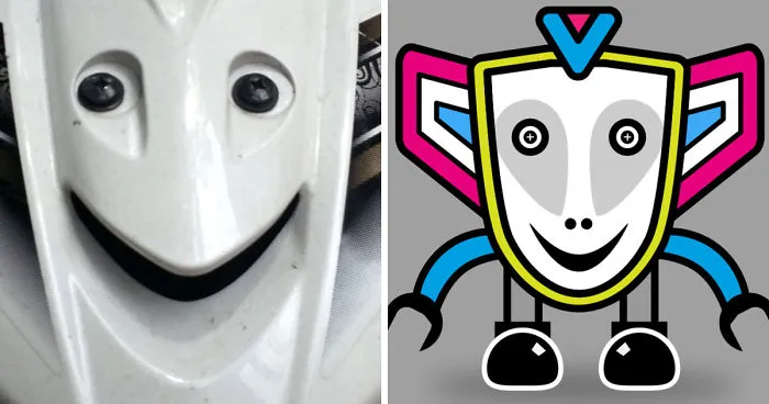 I Create Cartoon Characters From Faces Found In Everyday Objects